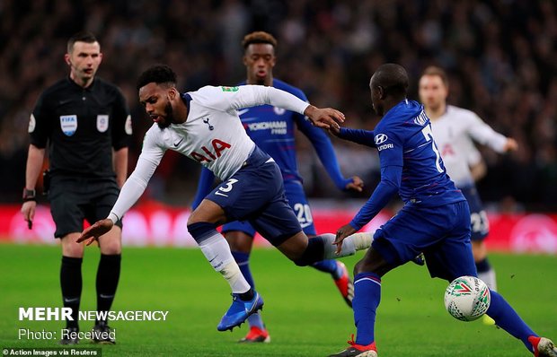 دیدار تیم های فوتبال تاتنهام و چلسی‎