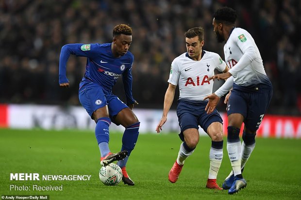 دیدار تیم های فوتبال تاتنهام و چلسی‎