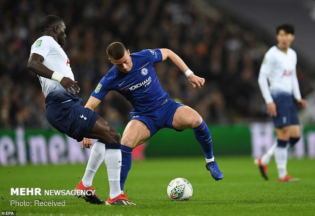 دیدار تیم های فوتبال تاتنهام و چلسی‎