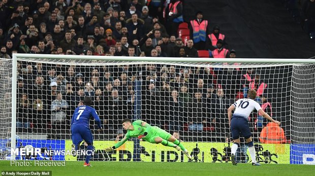 دیدار تیم های فوتبال تاتنهام و چلسی‎