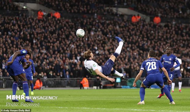 دیدار تیم های فوتبال تاتنهام و چلسی‎