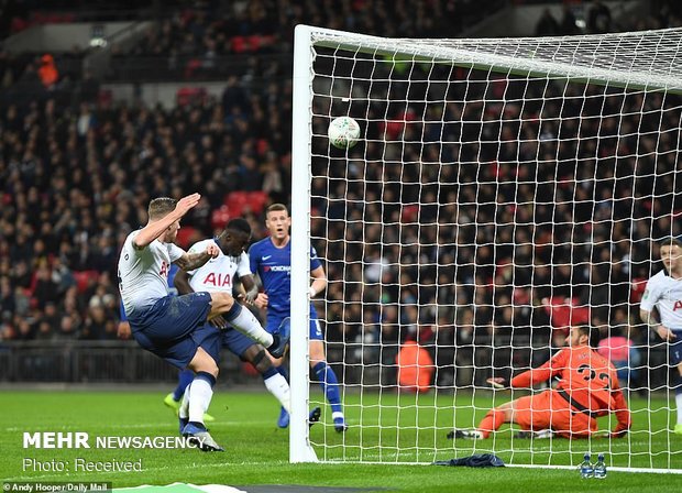 دیدار تیم های فوتبال تاتنهام و چلسی‎