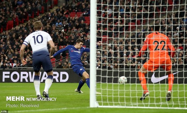 دیدار تیم های فوتبال تاتنهام و چلسی‎