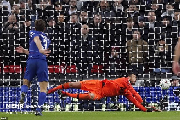 دیدار تیم های فوتبال تاتنهام و چلسی‎