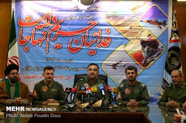 نشست خبری رزمايش «فدائيان حريم ولايت ٨»