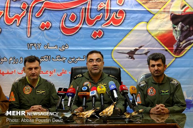 نشست خبری رزمايش «فدائيان حريم ولايت ٨»