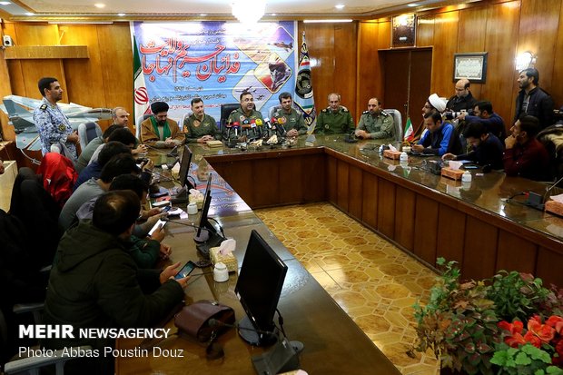 نشست خبری رزمايش «فدائيان حريم ولايت ٨»