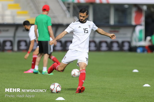 Iran’s last training session before facing Vietnam