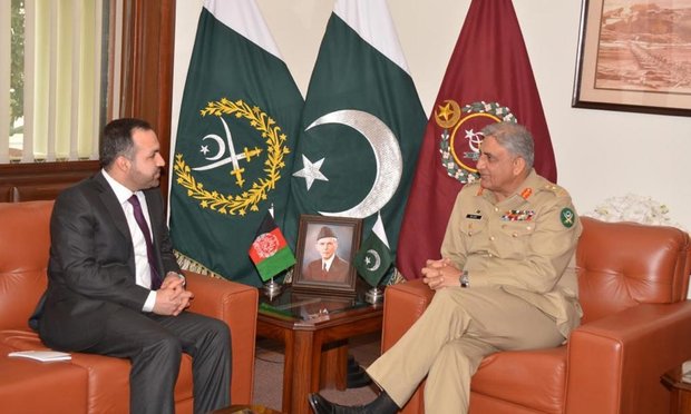 پاکستانی آرمی چیف سے افغان سفیر کی ملاقات