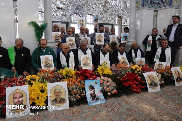 Flower decoration of Hazrat Zaynab (SA) holy shrine 