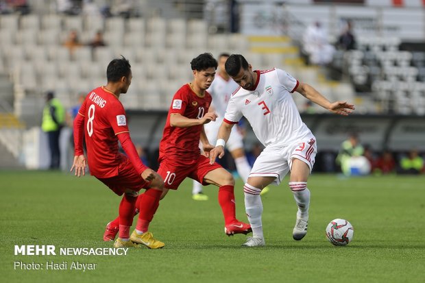 Iran vs Vietnam at AFC Asian Cup's group stage