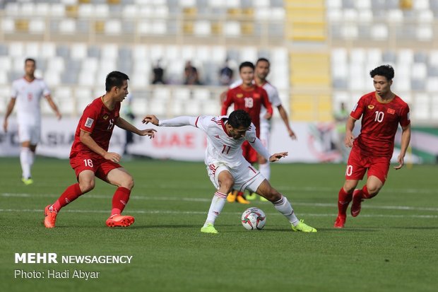 Iran vs Vietnam at AFC Asian Cup's group stage