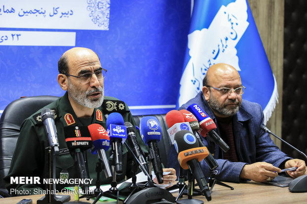 نشست خبری پنجمین همایش ملی مدیرت جهادی