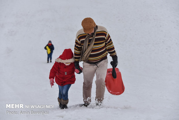 ​Pooladkaf ski resort in Fars province