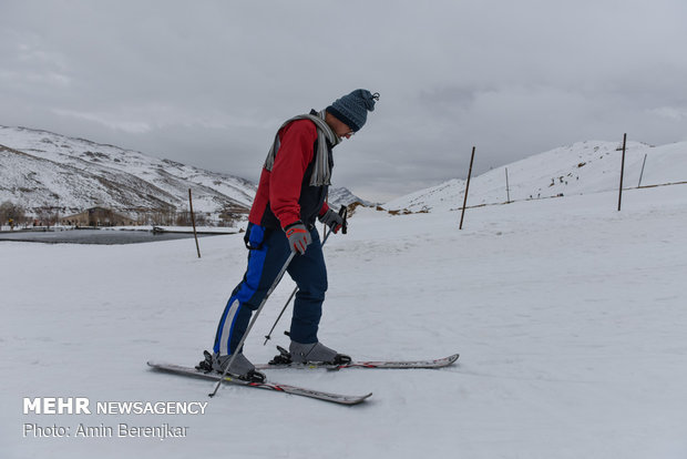 ​Pooladkaf ski resort in Fars province