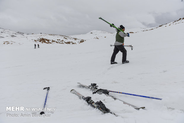 ​Pooladkaf ski resort in Fars province