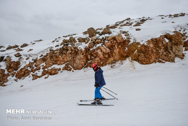 ​Pooladkaf ski resort in Fars province