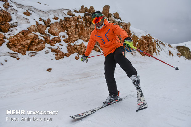 ​Pooladkaf ski resort in Fars province