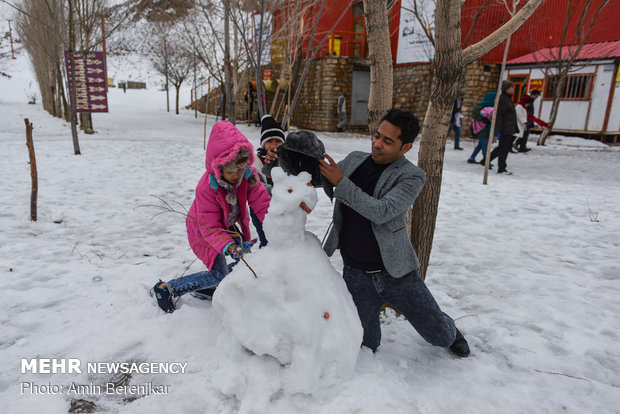 ​Pooladkaf ski resort in Fars province