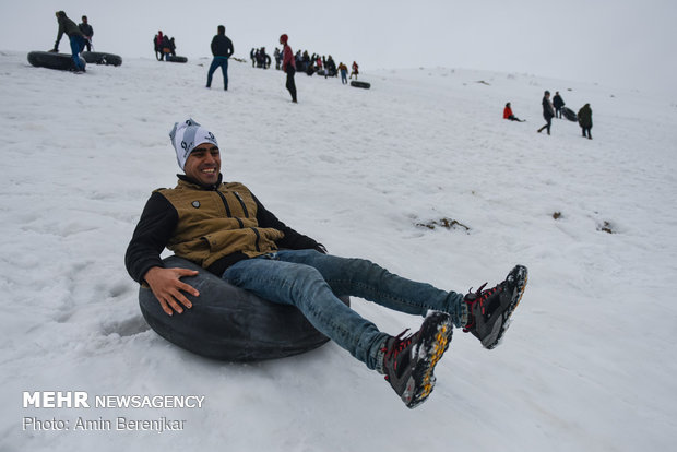 ​Pooladkaf ski resort in Fars province