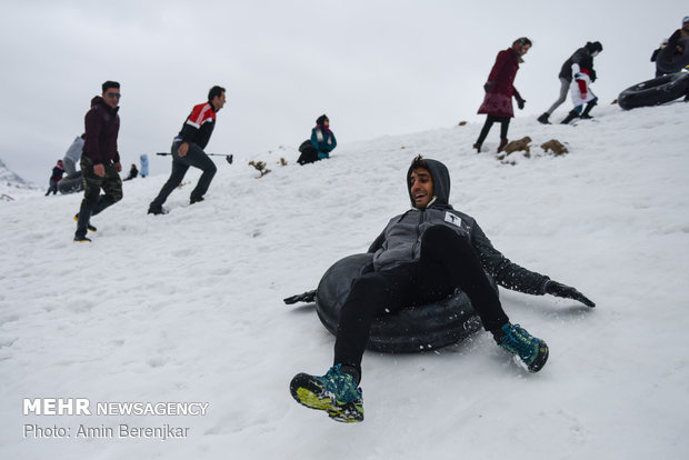 ​Pooladkaf ski resort in Fars province