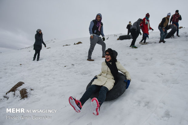 ​Pooladkaf ski resort in Fars province