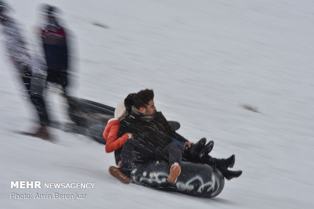 ​Pooladkaf ski resort in Fars province