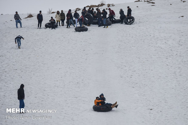 ​Pooladkaf ski resort in Fars province