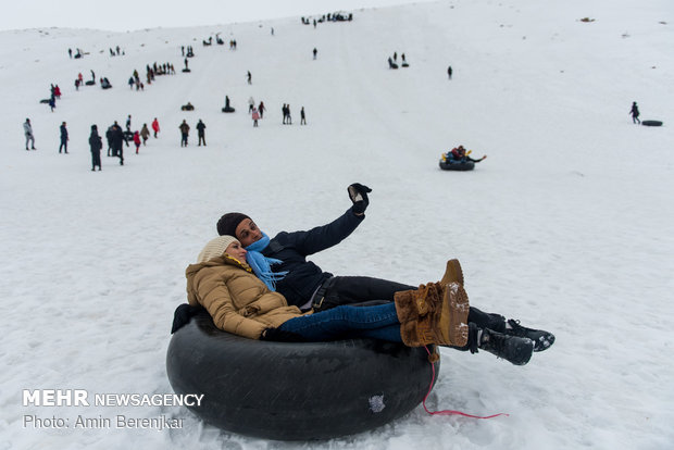 ​Pooladkaf ski resort in Fars province