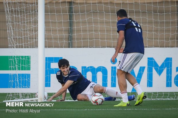 Team Melli’s training session