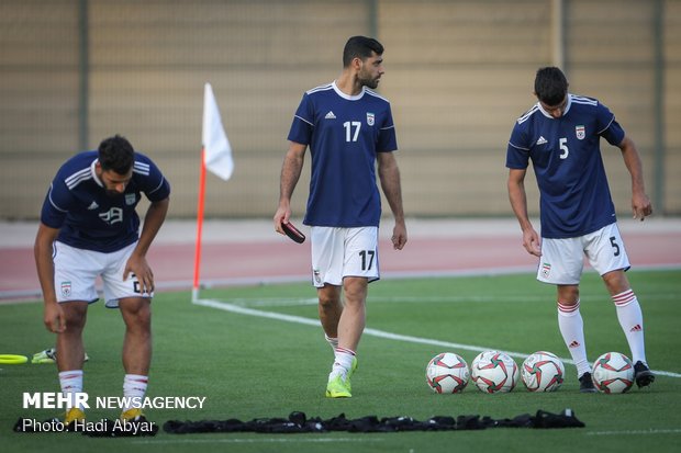 Team Melli’s training session