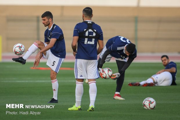 Team Melli’s training session