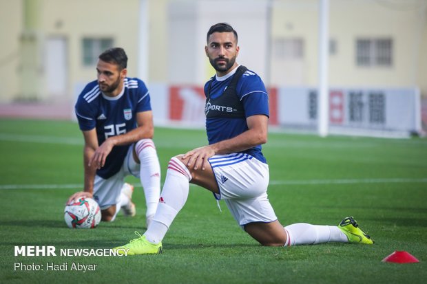 Team Melli’s training session