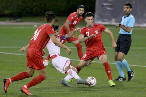 تیم فوتبال امید ایران برابر تاجیکستان شکست خورد