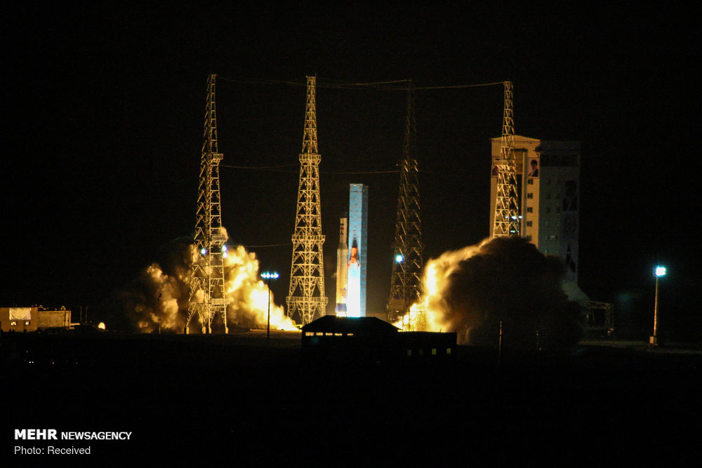 Launch of Payam Satellite Launch of Payam Satellite