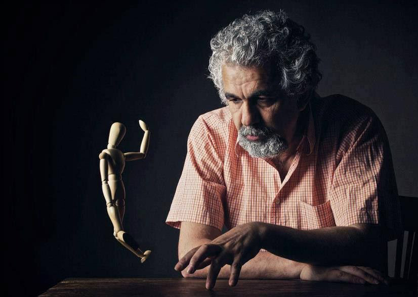 Iranian director and playwright Alireza Kushk-Jalali in an undated photo.