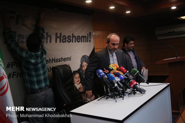 Press TV head talks to media on Marzieh Hashemi's detention
