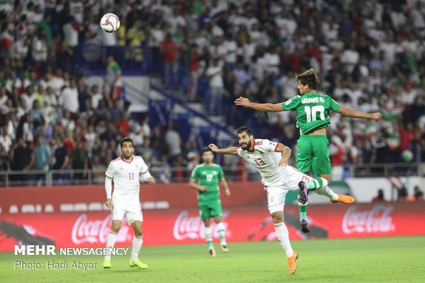 Iran vs. Iraq in AFC Asian Cup 