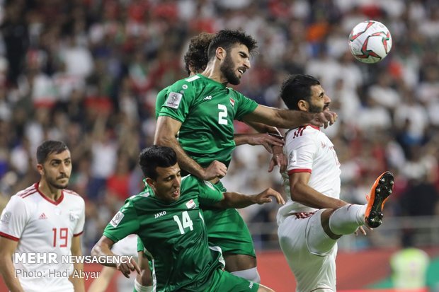 Iran vs. Iraq in AFC Asian Cup 