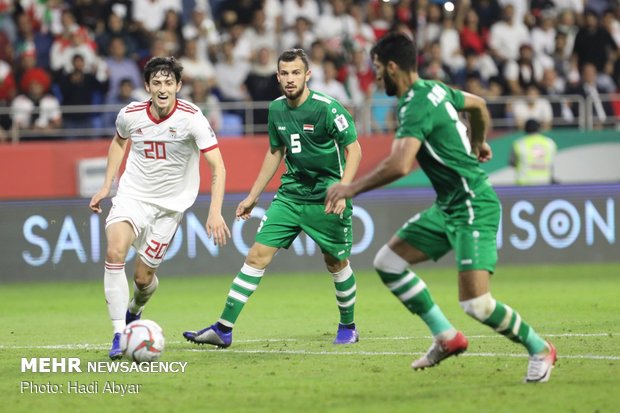 Iran vs. Iraq in AFC Asian Cup 