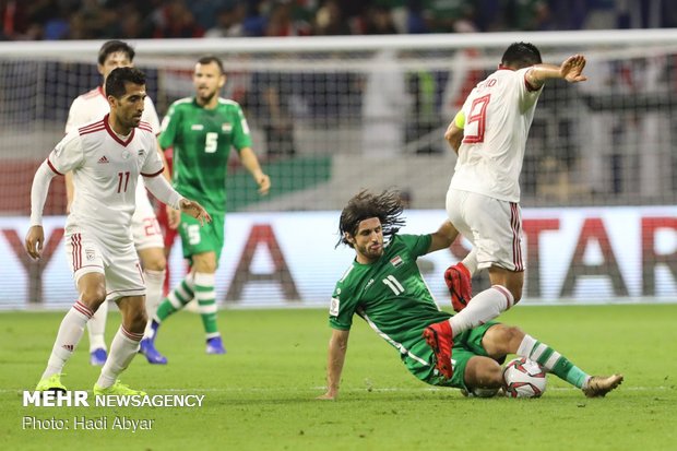 Iran vs. Iraq in AFC Asian Cup 