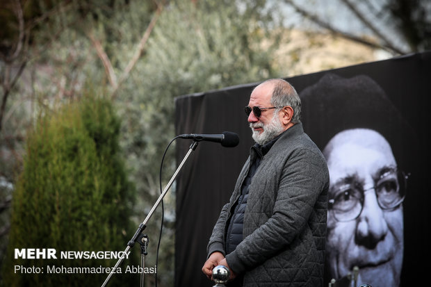 Funeral ceremony of actor Hossein Moheb Ahari