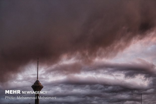 Heavy hail, snow hit Tehran