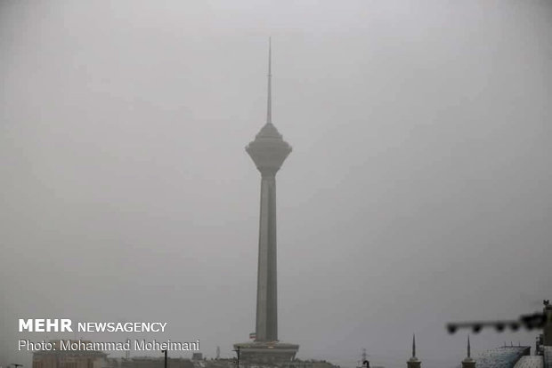 Heavy hail, snow hit Tehran