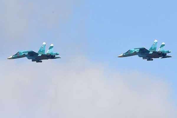 سوخو ۳۵ روسی جنگنده های اسرائیلی را در سوریه فراری داد