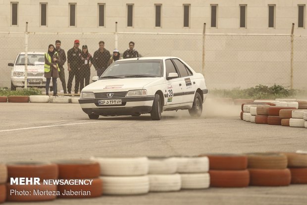 Auto Slalom competitions in Ahvaz