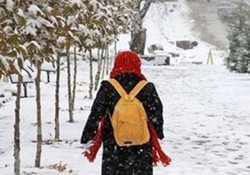 مدارس شماری از شهرستانهای استان کردستان در روز سه شنبه تعطیل شد