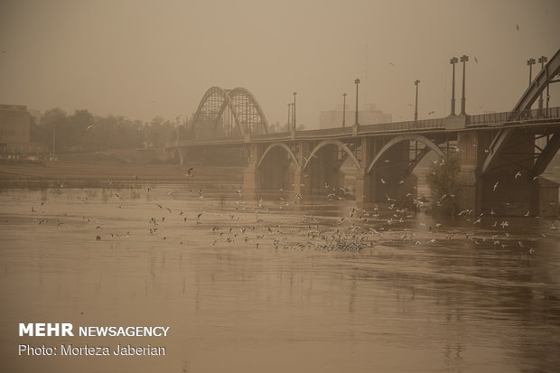 هوای ۷ شهر خوزستان در وضعیت ناسالم قرار دارد