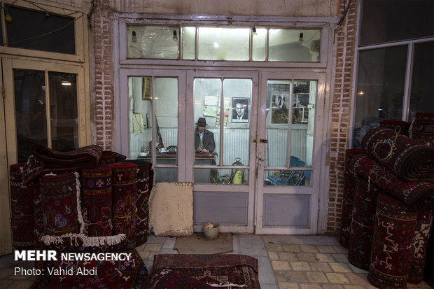 Tabriz carpet bazaar