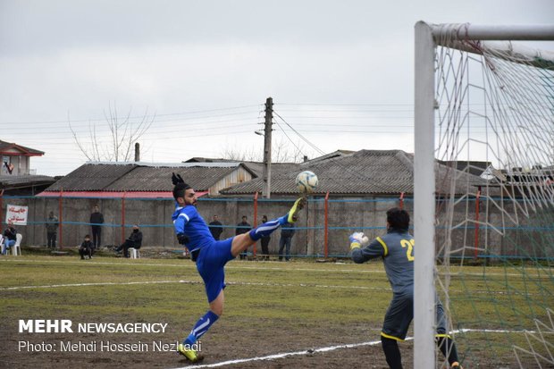 دیدار تیم های فوتبال شهرداری آستارا و شهرداری اردبیل
